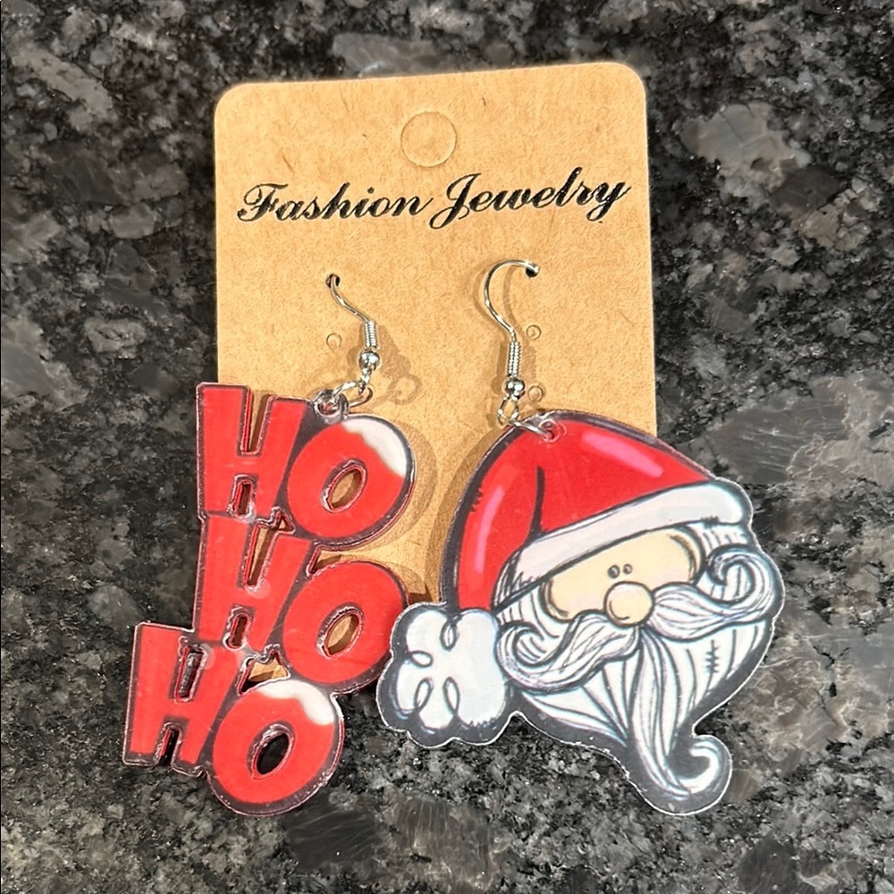 Fashion Jewelry Santa Claus Earrings